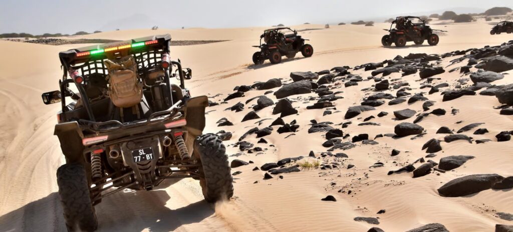 Excursion tour en buggy 2h au nord de Boa Vista CV