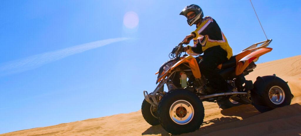 Excursion tour en quad 2h nord de Boa Vista CV