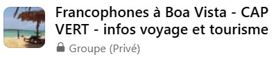 Francophones à Boa Vista - CAP VERT - infos voyage et tourisme