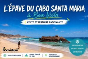 Epave du cabo Santa Maria à Boa Vista